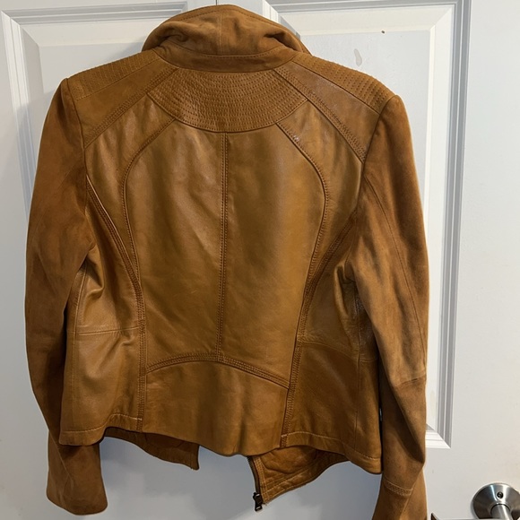 Camel Jessica Simpson, suede jacket - Picture 3 of 3